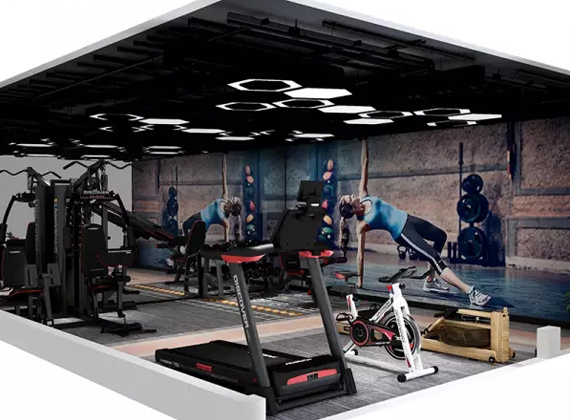 30㎡健身房配置方案