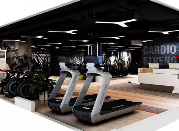 200m&sup2;健身房配置方案