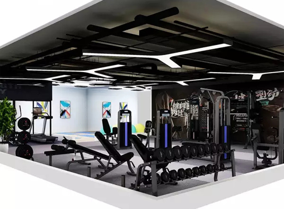 150m&sup2;健身房配置方案