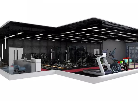 120㎡健身房配置方案