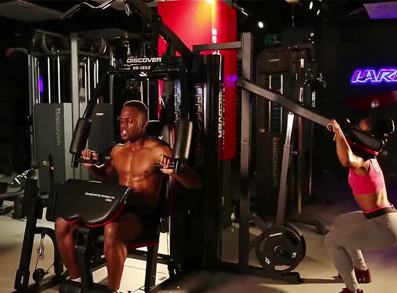 美国汉臣HARISON DISCOVER 1052综合训练器 快速安装教程