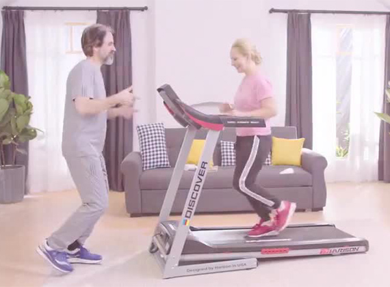 美国汉臣跑步机 DISCOVER T3的正确使用方法/视频教程
