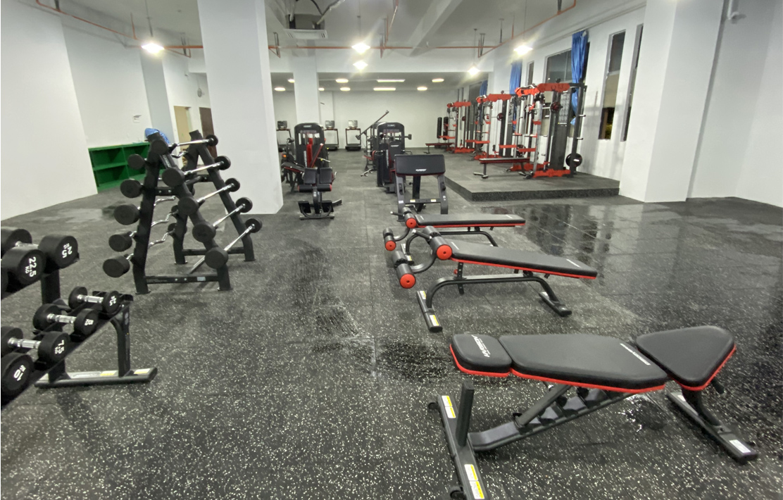 800平云南某职教中心健身房案例